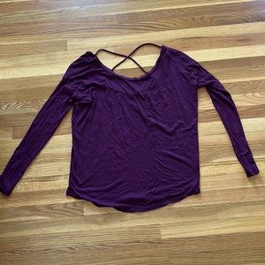 Pink Long Sleeve Top